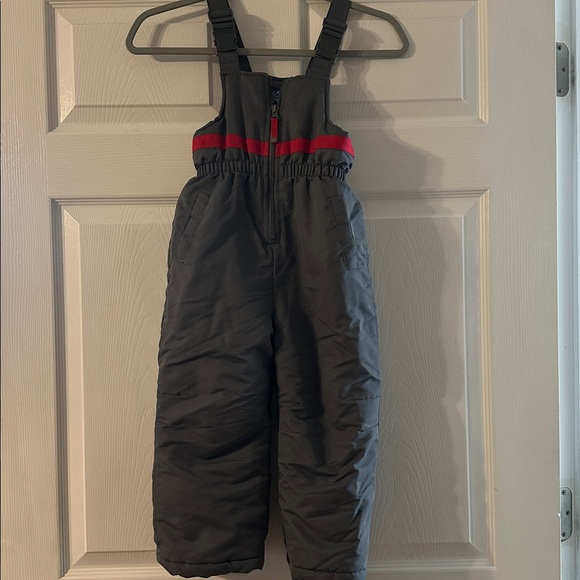 rugged bear Other - Kids Gray Rugged Bear Snow Bib Overalls 4T